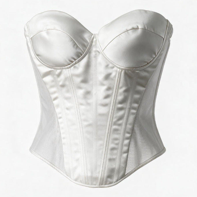 Satin Swans Corset