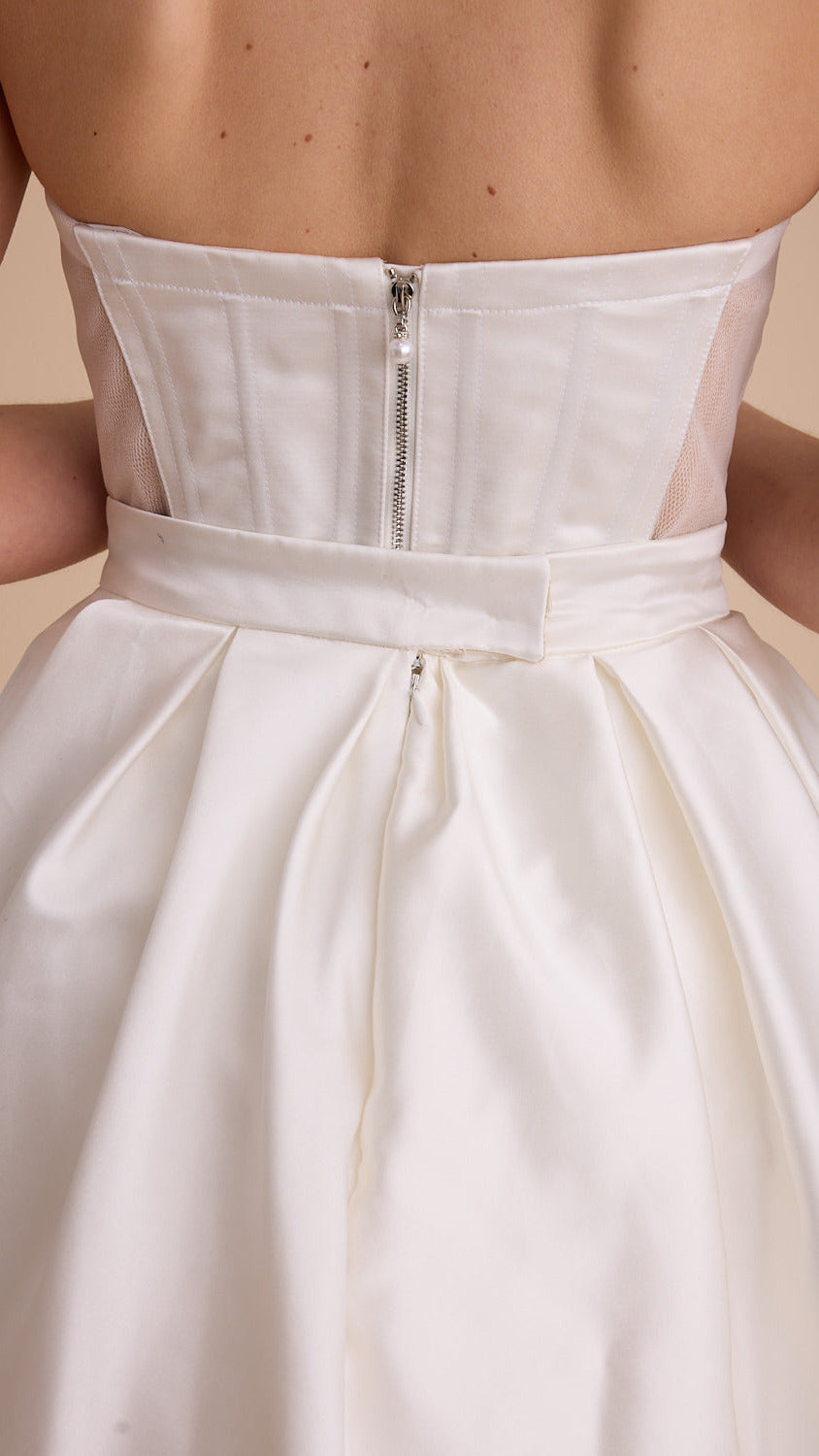 Satin Swans Corset
