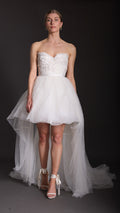 Tulle High-Low Skirt