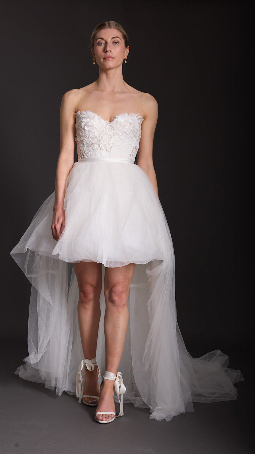 Lace Swans Corset